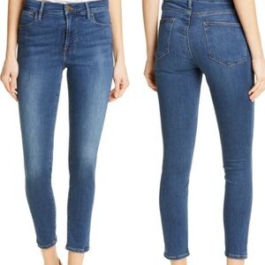 Frame Le High Skinny Crop Jeans 27